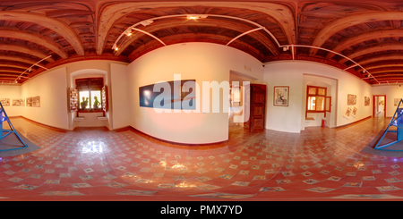 Visualizzazione panoramica a 360 gradi di Il castello di Alaquas - Sala 7