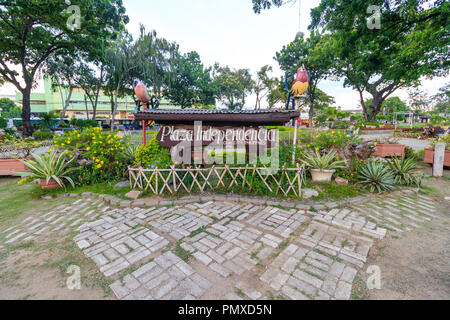 Cebu City, Filippine - 15 Giugno 2018: Plaza Independencia a Cebu City Foto Stock