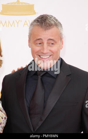 Matt LeBlanc al sessantacinquesimo Primetime Emmy Awards tenutosi presso il Nokia Theater L.A. Vive a Los Angeles, CA, il 22 settembre 2013. Foto di Joe Martinez / PictureLux Foto Stock