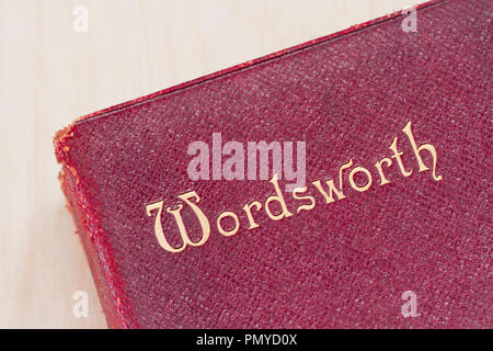 Libro delle opere poetiche di William Wordsworth, pubblicato 1906, Regno Unito Foto Stock