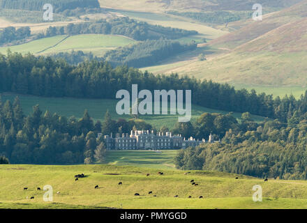 Casa Bowhill vicino a Selkirk, Scottish Borders casa del duca di Buccleuch. Foto Stock