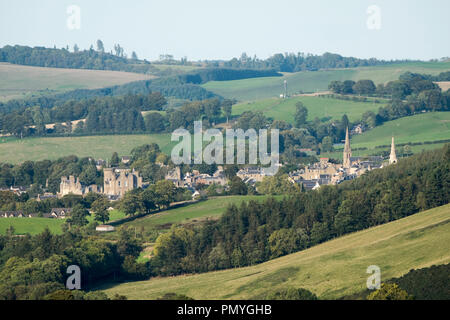 La città Selkirk Scottish Borders, Scozia. Foto Stock