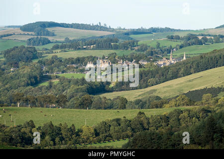 La città Selkirk Scottish Borders, Scozia. Foto Stock