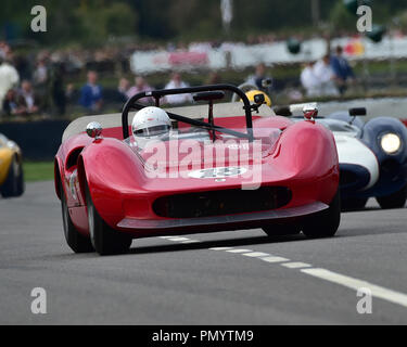 Anthony Taylor, Chevrolet McLaren M1B, Whitsun Trophy, Sport Prototipi, pre-1966, Goodwood 2018, settembre 2018, Automobiles, automobili, il circuito Foto Stock