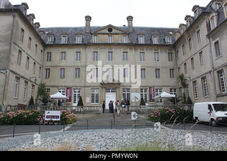 Arazzo di Bayeux Museum Foto Stock