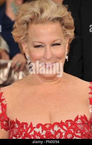Bette Midler presso la 86Accademia annuali Awards tenutosi presso il Teatro Dolby in Hollywood, CA. La manifestazione ha avuto luogo domenica 2 marzo, 2014. Foto di PRPP PRPP / PictureLux. Riferimento al file # 32268 863PRPP01 per solo uso editoriale - Tutti i diritti riservati Foto Stock