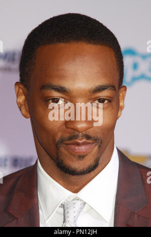 Anthony Mackie 03/13/2014 "Captain America: il Winter Soldier' Premiere tenutasi presso l'El Capitan theater a Hollywood, CA Foto di Kazuki Hirata / HollywoodNewsWire.net / PictureLux Foto Stock