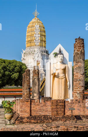 Wat Phra Sri Rattana Mahathat, Phitsanulokb, Thailandia Foto Stock