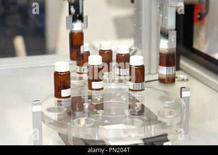 Per la produzione di farmaci del processo di produzione in fabbrica farmaceutica Foto Stock