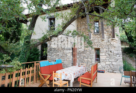 Tradizionale casa francese in Provenza Francia Foto Stock