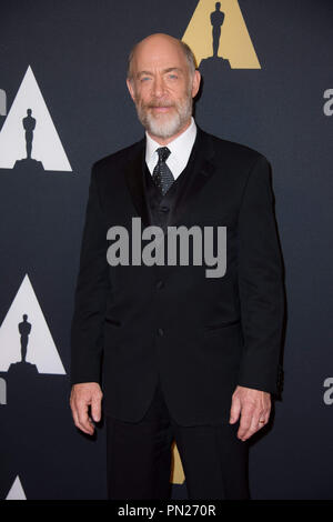 JK Simmons assiste la sesta annuale governatori Awards nel Ray Dolby sala da ballo a Hollywood & Highland Center® in Hollywood, CA, Sabato, 8 novembre 2014. Riferimento al file # 32487 014THA per solo uso editoriale - Tutti i diritti riservati Foto Stock