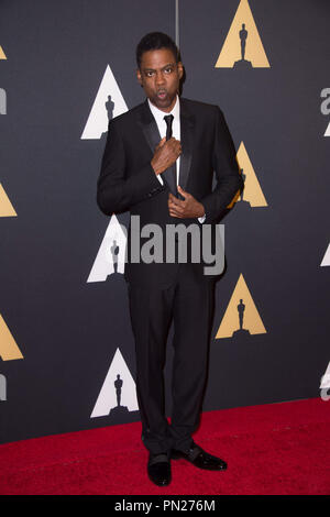 Chris Rock assiste la sesta annuale governatori Awards nel Ray Dolby sala da ballo a Hollywood & Highland Center® in Hollywood, CA, Sabato, 8 novembre 2014. Riferimento al file # 32487 093THA per solo uso editoriale - Tutti i diritti riservati Foto Stock