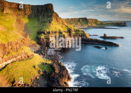 L'anfiteatro, Giant's Causeway Foto Stock