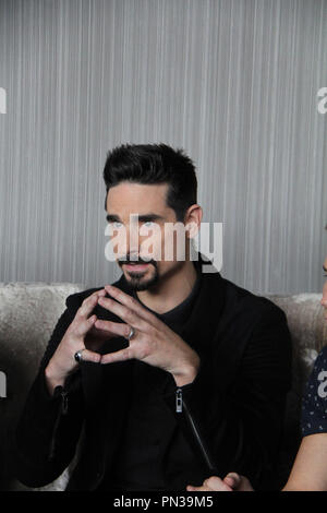 Kevin Scott Richardson 29/01/2015 conferenza stampa di 'Backstreet Boys: Mostra 'Em di che pasta sei fatto" tenutosi al W Hotel di Hollywood a Hollywood, CA Foto di Izumi Hasegawa / HNW / PictureLux Foto Stock