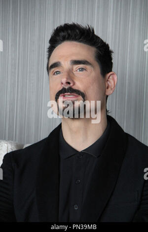 Kevin Scott Richardson 29/01/2015 conferenza stampa di 'Backstreet Boys: Mostra 'Em di che pasta sei fatto" tenutosi al W Hotel di Hollywood a Hollywood, CA Foto di Izumi Hasegawa / HNW / PictureLux Foto Stock