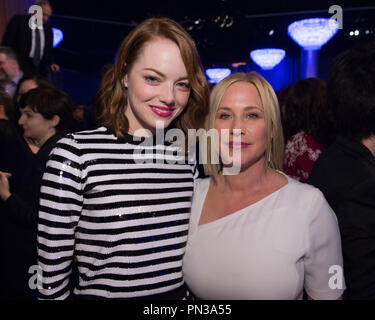 La pietra della Emma (sinistra) e Patricia Arquette presso l'Oscar® Nominees Pranzo a Beverly Hills Lunedì 2 Febbraio, 2015. Riferimento al file # 32554 018THA per solo uso editoriale - Tutti i diritti riservati Foto Stock