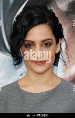 Archie Panjabi presso la Premiere Mondiale della Warner Bros Foto' 'Sun Andreas" tenutasi presso la leva TCL Teatro Cinese a Hollywood, CA, 26 maggio 2015. Foto di Joe Martinez / PictureLux Foto Stock