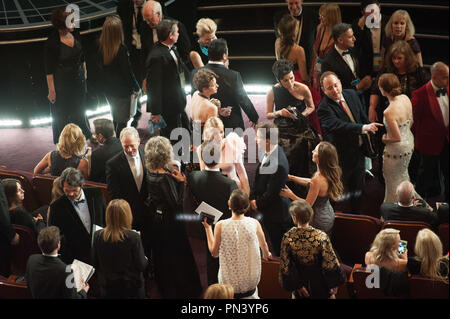 Udienza durante il live ABC teletrasmesso del 87th Oscar® al Dolby® Theatre di Hollywood, CA domenica 22 febbraio, 2015. Riferimento al file # 32567 102THA per solo uso editoriale - Tutti i diritti riservati Foto Stock