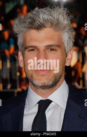 Max Joseph alla premiere di Warner Bros Foto' e StudioCanal 'Ci sono i tuoi amici" tenutasi presso la TCL Teatro Cinese a Hollywood, CA, 20 agosto 2015. Foto di Joe Martinez / PictureLux Foto Stock