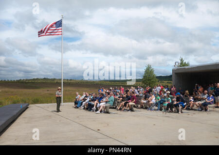 Il volo 93 National Memorial, Shanksville, Somerset County, Pennsylvania, STATI UNITI D'AMERICA Foto Stock