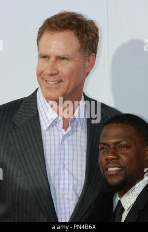 Will Ferrell e Kevin Hart alla premiere di Warner Bros Foto' 'Get Hard" tenutasi presso la leva TCL Teatro Cinese a Hollywood, CA, 25 marzo 2015. Foto di Joe Martinez / PictureLux Foto Stock