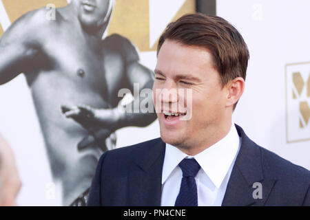 Channing Tatum presso la Premiere Mondiale della Warner Bros Foto 'Magic Mike XXL" tenutasi presso la leva TCL Teatro Cinese a Hollywood, CA, 25 giugno 2015. Foto di Joe Martinez / PictureLux Foto Stock