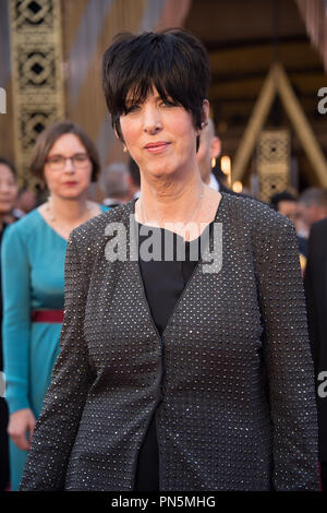 Oscar®-nominee, Diane Warren, arriva all'88Oscar® al Dolby® Theatre di Hollywood, CA domenica 28 febbraio, 2016. Riferimento al file # 32854 154THA per solo uso editoriale - Tutti i diritti riservati Foto Stock