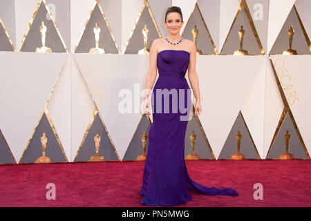 Tina Fey arriva al 88th Oscar® al Dolby® Theatre di Hollywood, CA domenica 28 febbraio, 2016. Riferimento al file # 32854 364THA per solo uso editoriale - Tutti i diritti riservati Foto Stock