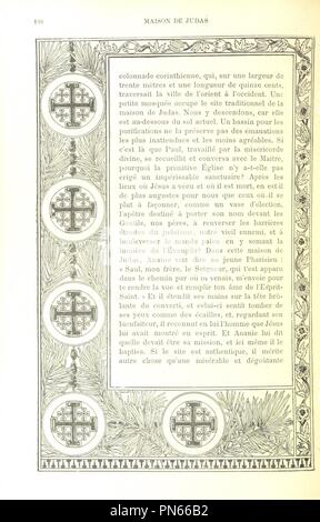 Immagine dalla pagina 204 di 'Notre Voyage aux pays bibliques' . Foto Stock