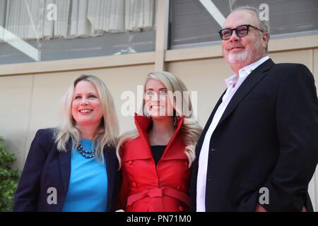 Hollywood, California, USA. Xx Settembre, 2018. Hollywood Camera di Commercio onori Carrie Underwood con stella sulla Hollywood Walk of Fame .1750 N. Vine Street di fronte allo storico Capitol Records Building, Hollywood, California, Stati Uniti d'America .20/09/2018.Carrie Underwood e gli ospiti . © Clinton H.Wallace/Photomundo International/ Foto Inc Credito: Clinton Wallace/Globe foto/ZUMA filo/Alamy Live News Foto Stock