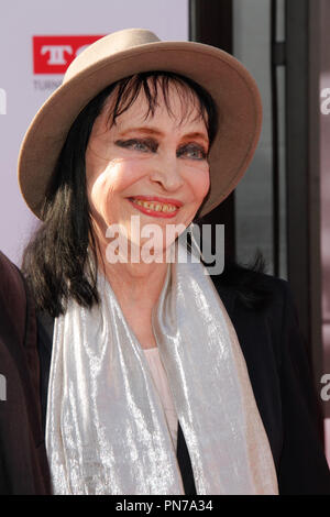 Anna Karina al 2016 TCM Classic Film Festival tenutosi presso la leva TCL Teatro Cinese a Hollywood, CA, 28 aprile 2016. Foto di Joe Martinez / PictureLux Foto Stock