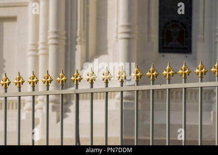 Ginevra, Svizzera, Agosto 28 2017, la Chiesa ortodossa russa è un vero capolavoro di Mosca di stile bizantino Foto Stock