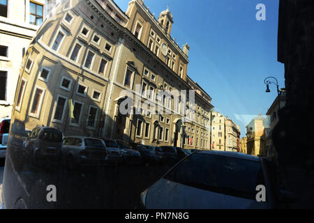 Lo stato di alta scuola Ennio Quirino Visconti di Roma. Foto Stock