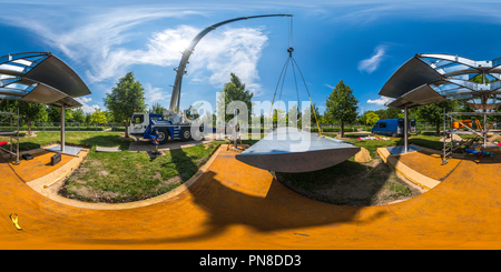 Visualizzazione panoramica a 360 gradi di Himmelskreuz Lutherstadt Wittenberg 2