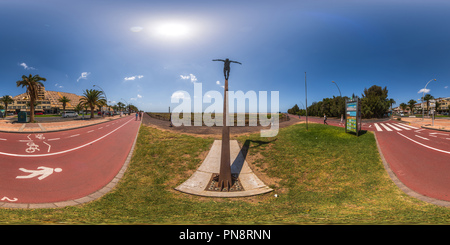 Visualizzazione panoramica a 360 gradi di Morro Jable, AV. del Saladar, Fuerteventura