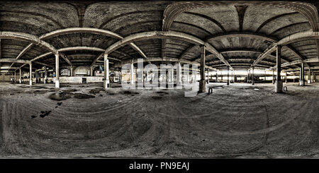 Visualizzazione panoramica a 360 gradi di All'interno di Mayfield Depot, Vicino stazione Piccadilly, Manchester