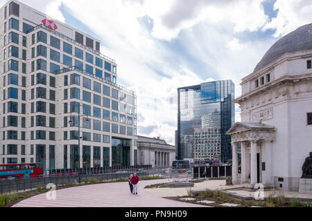 Sede HSBC nella zona centrale di Birmingham, Inghilterra. Foto Stock