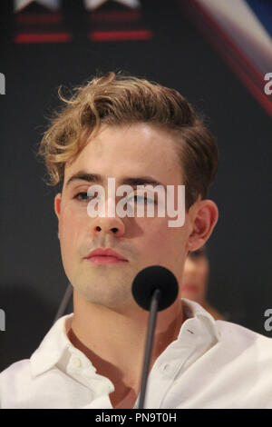 Dacre Montgomery 03/11/2017 "Power Rangers " Conferenza stampa al Four Seasons Los Angeles at Beverly Hills a Los Angeles, CA Foto di Izumi Hasegawa / HNW / PictureLux Foto Stock