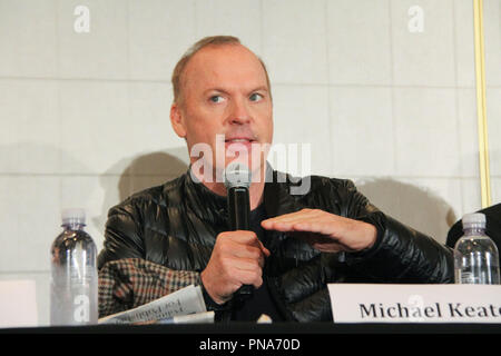 Michael Keaton 01/12/2017 "Il fondatore " conferenza stampa svoltasi presso il London West Hollywood a Beverly Hills in West Hollywood, CA Foto di Izumi Hasegawa / HNW / PictureLux Foto Stock