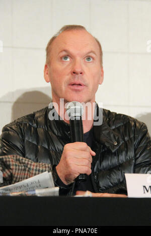 Michael Keaton 01/12/2017 "Il fondatore " conferenza stampa svoltasi presso il London West Hollywood a Beverly Hills in West Hollywood, CA Foto di Izumi Hasegawa / HNW / PictureLux Foto Stock