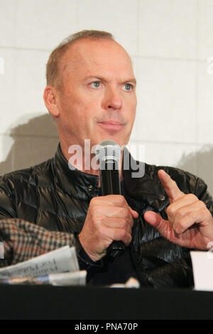 Michael Keaton 01/12/2017 "Il fondatore " conferenza stampa svoltasi presso il London West Hollywood a Beverly Hills in West Hollywood, CA Foto di Izumi Hasegawa / HNW / PictureLux Foto Stock