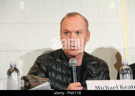 Michael Keaton 01/12/2017 "Il fondatore " conferenza stampa svoltasi presso il London West Hollywood a Beverly Hills in West Hollywood, CA Foto di Izumi Hasegawa / HNW / PictureLux Foto Stock