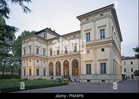 Villa Farnesina in Via della Lungara, ospita l'Accademia Nazionale dei Lincei e la sua importante biblioteca , roma, Italia Foto © Fabio Mazzarella/peccato Foto Stock