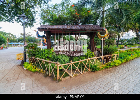 Cebu City, Filippine - 15 Giugno 2018: Plaza Independencia a Cebu City Foto Stock