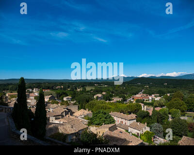 Paesaggio di La Garde-Adhemar Francia Foto Stock