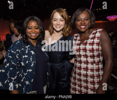 Oscar® nominees Octavia Spencer, la pietra della Emma e Viola Davis a Oscar nomination Pranzo a Beverly Hills lunedì 6 febbraio 2017. Il 89 Oscar® sarà l'aria di Domenica, 26 febbraio live sul ABC. Riferimento al file # 33227 001THA per solo uso editoriale - Tutti i diritti riservati Foto Stock