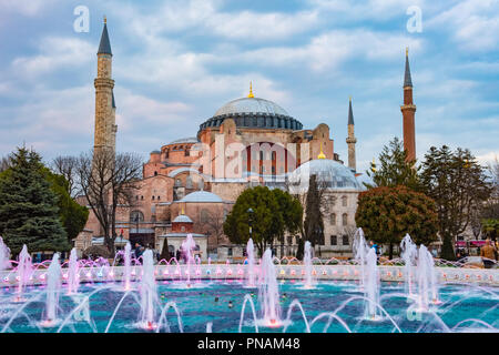 Hagia Sophia in Istanbul Foto Stock