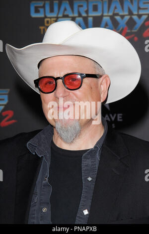 Bobcat Goldthwait presso la Premiere mondiale di Marvel Studios" "guardiani della galassia Vol. 2" tenutasi presso il Teatro Dolby in Hollywood, CA, 19 aprile 2017. Foto di Giuseppe Martinez / PictureLux Foto Stock