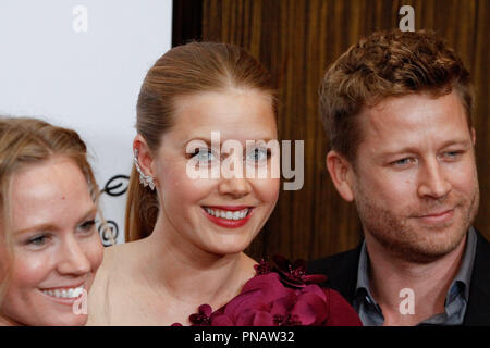 Julie Adams, Amy Adams, Eddie Adams al trentunesimo annuale America Cinematheque Cerimonia di Premiazione tenutasi presso il Beverly Hilton di Beverly Hills, CA, 10 novembre 2017. Foto di Giuseppe Martinez / PictureLux Foto Stock