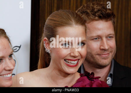 Julie Adams, Amy Adams, Eddie Adams al trentunesimo annuale America Cinematheque Cerimonia di Premiazione tenutasi presso il Beverly Hilton di Beverly Hills, CA, 10 novembre 2017. Foto di Giuseppe Martinez / PictureLux Foto Stock